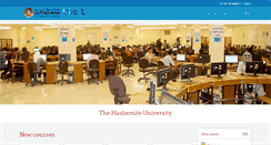 Desktop Screenshot of mlms.hu.edu.jo