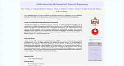 Desktop Screenshot of jjmie.hu.edu.jo